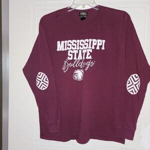 Mississippi State Bulldogs Women's Long Sleeve Tee - Maroon